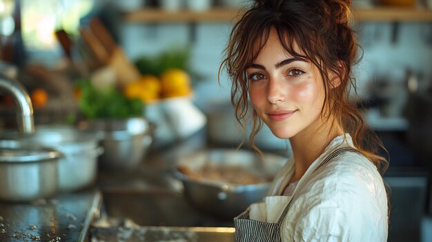 Portret szefowej kuchni